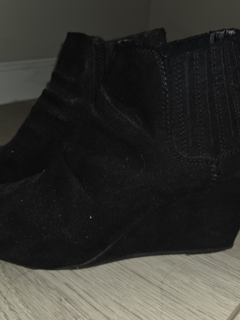 Wedge Ankle Booties